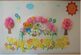 4月におすすめな壁面アイデアまとめ 桜や春のかわいいイラストばかり
